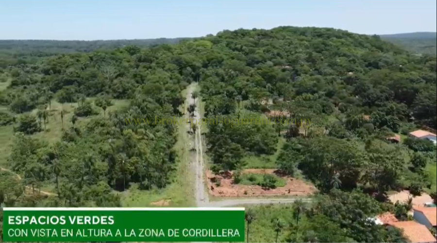 foto_Hermosos  LOTES sobre ruta, zona Alta, Arbolada, con vistas a la Cordillera Atyra!