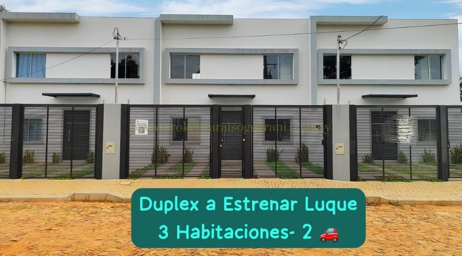 foto_DUPLEX estilo vanguardista de 3 dormitorios y 2 cocheras en Laurelty - Luque